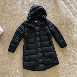 Black North Face Parka
